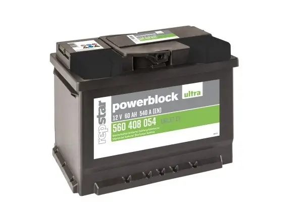 Accu 12v 60AH/540A (B13)** AFHAAL Gecertificeerd